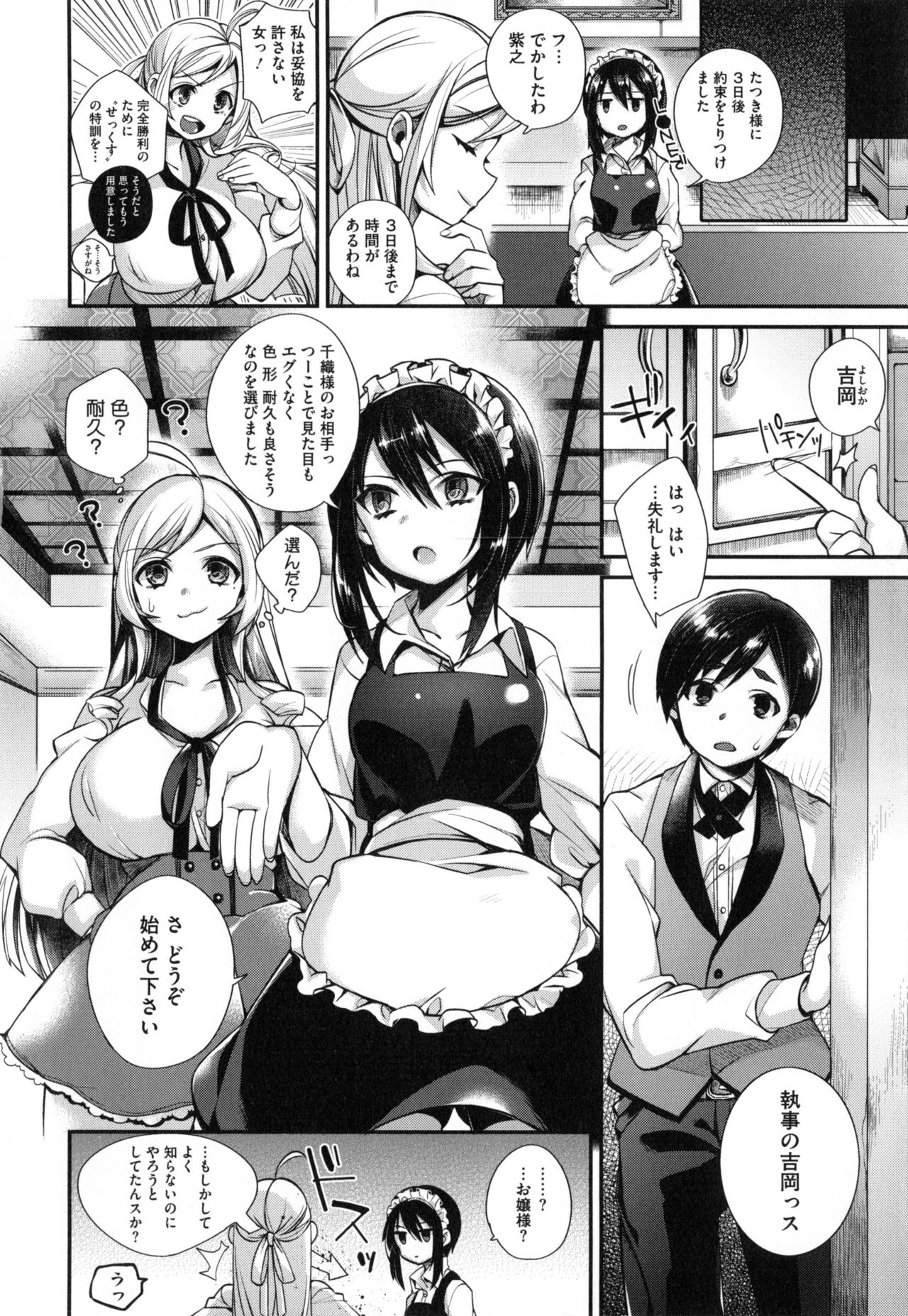 [しんどう] お嬢様とメイドのみだらな性活 + とらのあなリーフレット