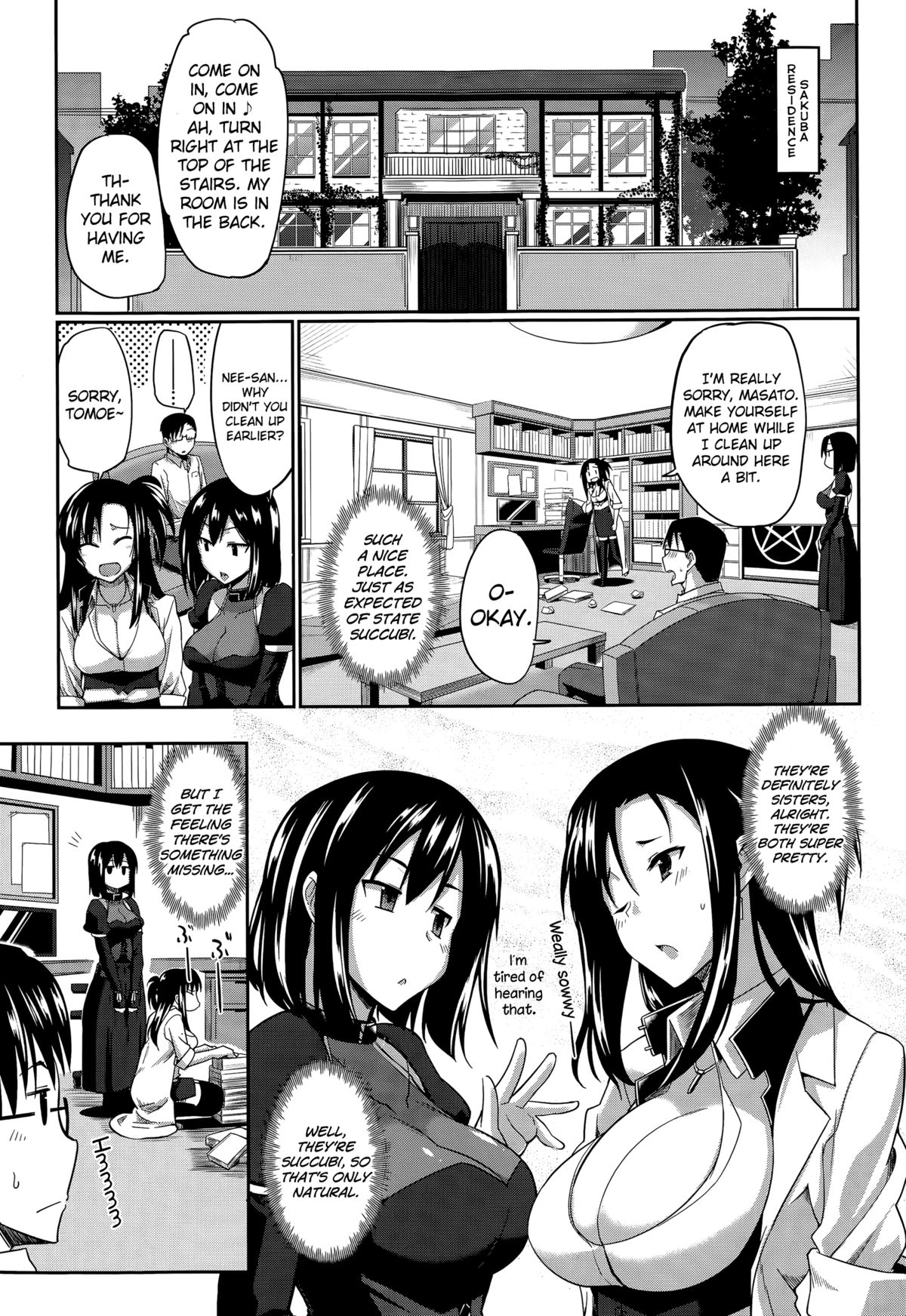 [Fue] 淫魔のミカタ! 第1-3話 [英訳]