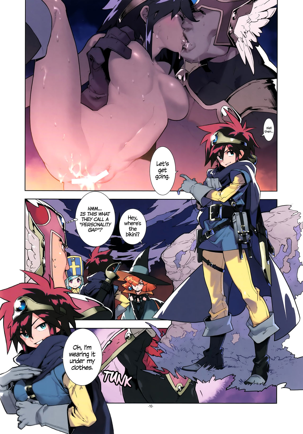 (C89) [刑法第60条、HF (主犯)] LEVEL：5. (ドラゴンクエストIII) [英訳]