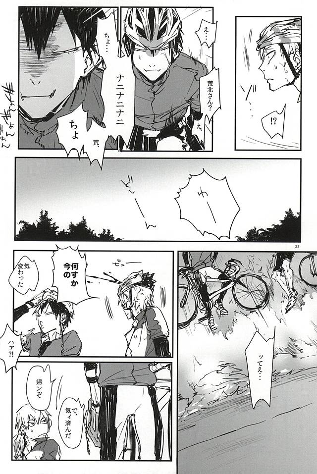 (坂道クライム!札幌5) [hi-ha! (はなる)] 逆さま狼 逆鱗にキス【序】 (弱虫ペダル)