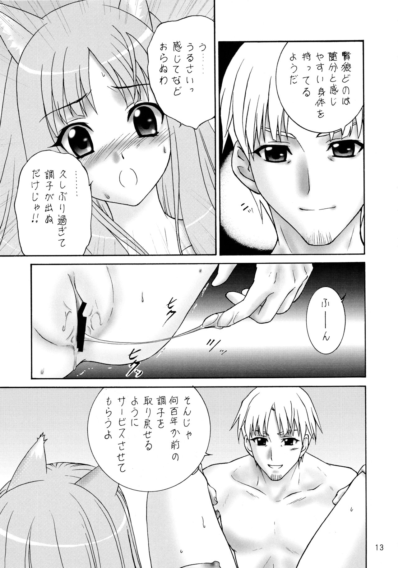 (COMIC1☆2) [あーもんど共和国 (藍海松茶)] 狼のフルコース (狼と香辛料)