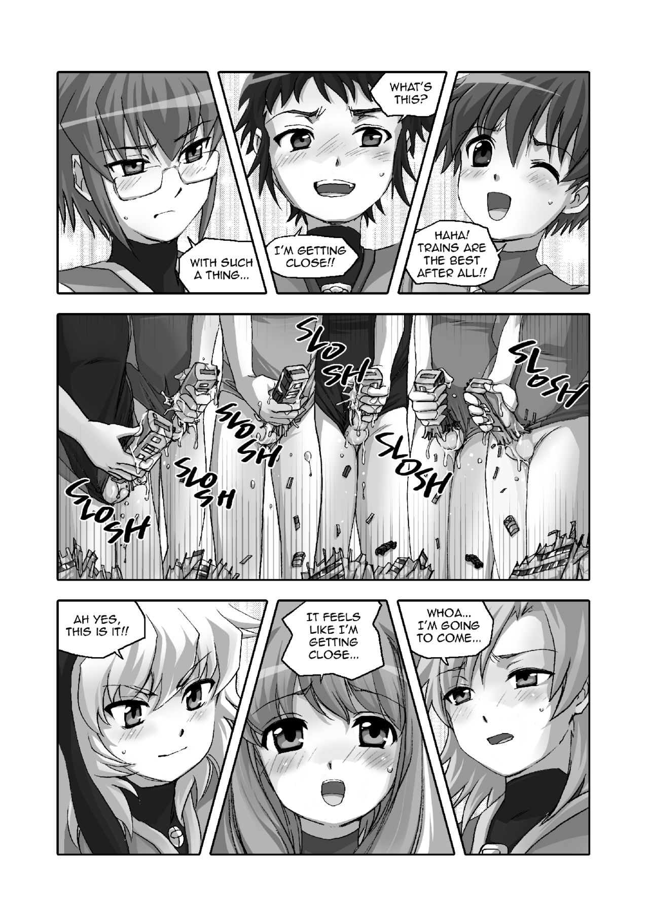 [寅島市広報課 (とらじまねこ)] 進撃の巨大少年s [英訳] [DL版]