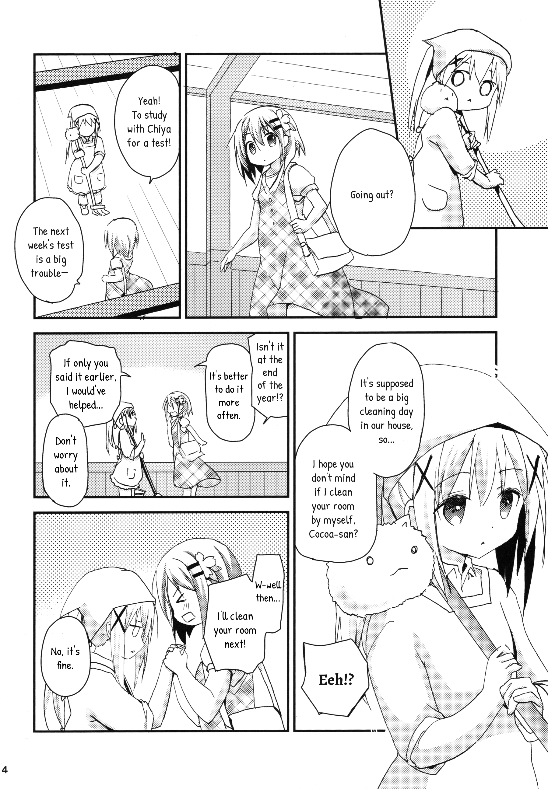 (C89) [ZNN (ジナン)] 間接えっち→初えっち (ご注文はうさぎですか?) [英訳]