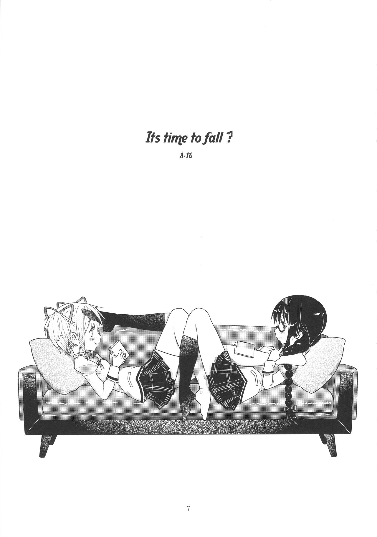 (C88) [ガジェット工房 (A-10)] Its Time to Fall? (魔法少女まどか☆マギカ)