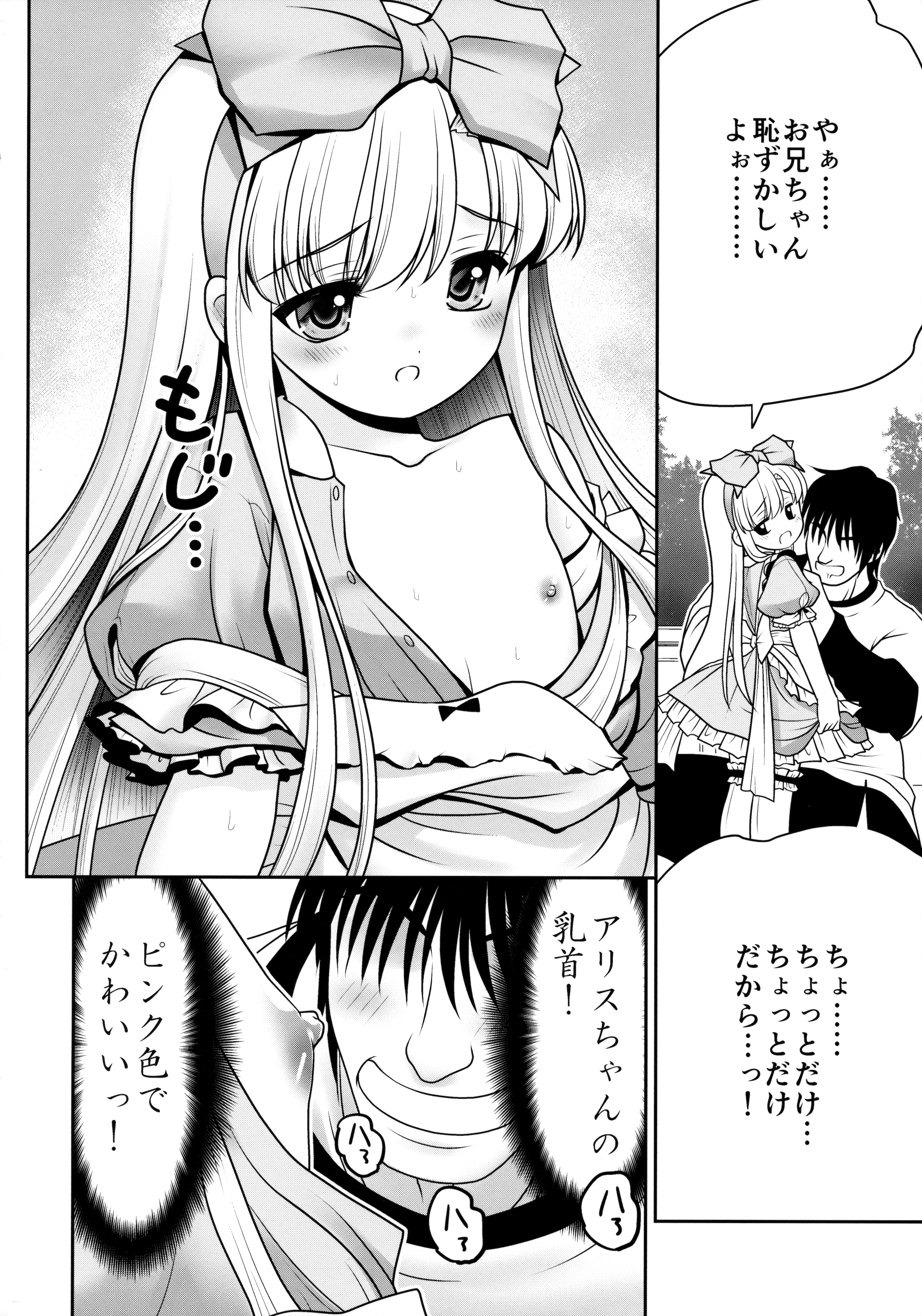 (C89) [世捨人な漫画描き (ともきとものり)] 膣内に出しちゃう恋人ごっこ (不思議の国のアリス)