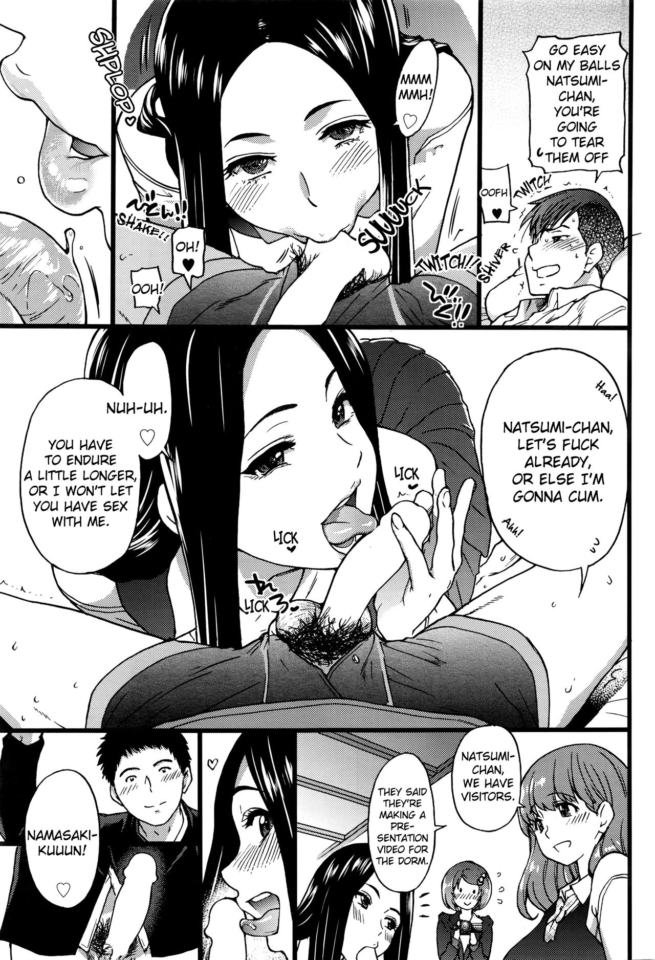 [師走の翁] 僕の勃起ペニスを録画していきなよ 第2話 (COMIC 阿吽 2016年6月号) [英訳]