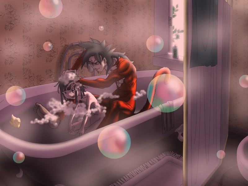 [高天原崩落 (Kao)] The ETERNITY [episode.3.1 落日] (ドラゴンボールGT)