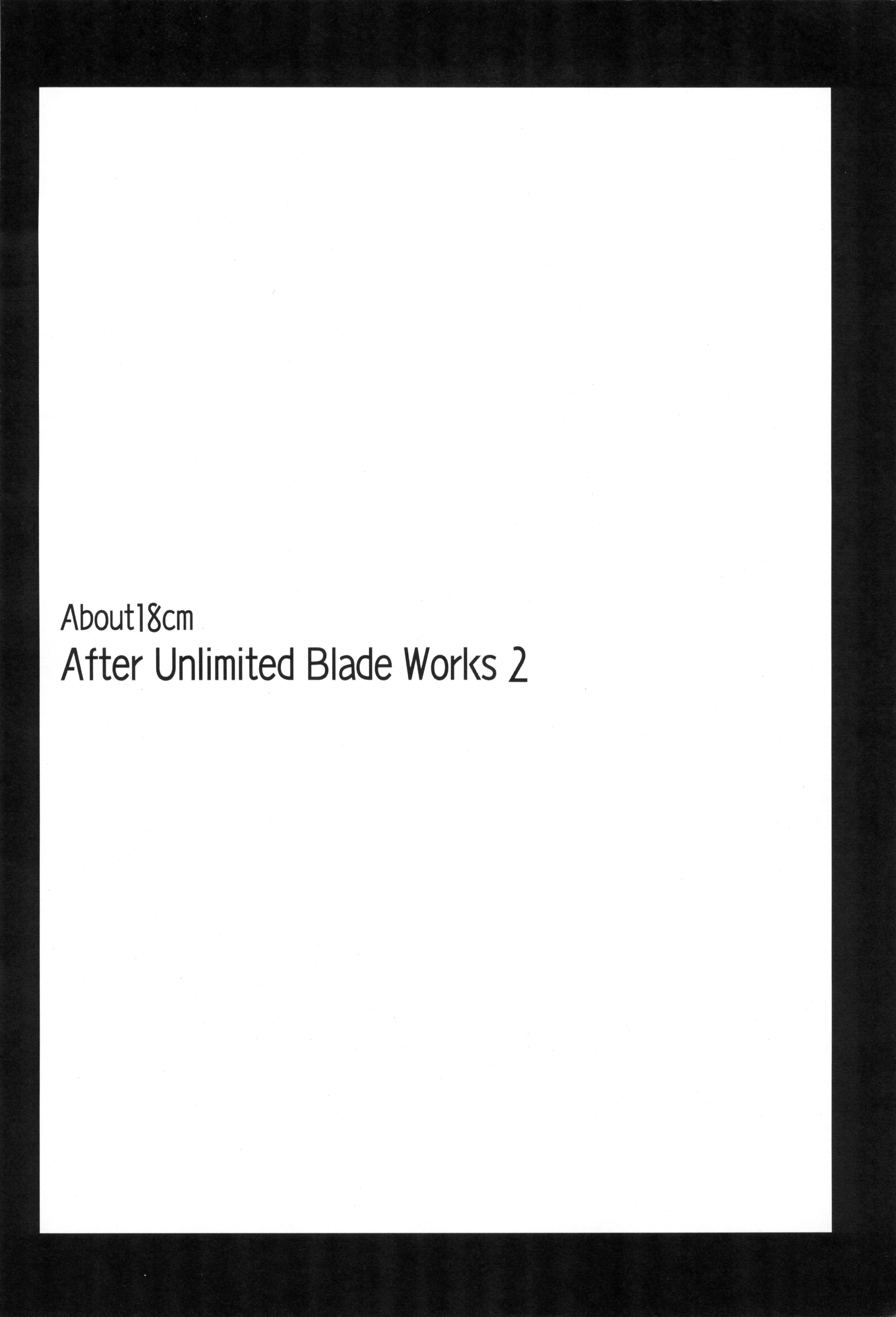 (サンクリ32) [イヌリンゴ、ニリツハイハン (ニリツ)] About18cm 3rd (Fate/stay night) [英訳]