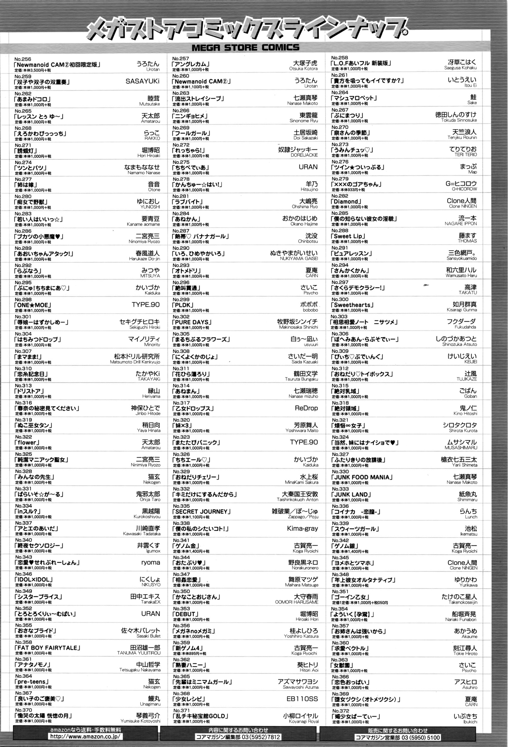 コミックメガストアα 2016年5月号