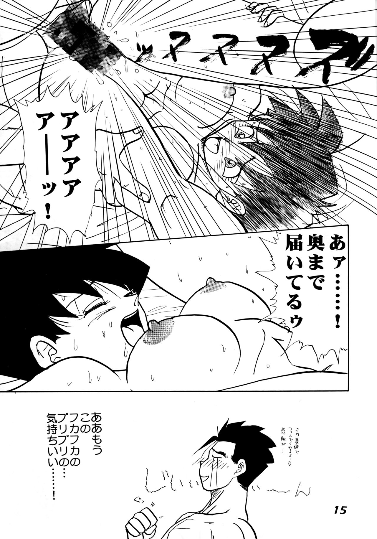 (C52) [ちり紙小屋、ふすま御殿 (障子張蔵)] 色鰐 (ドラゴンボールGT)