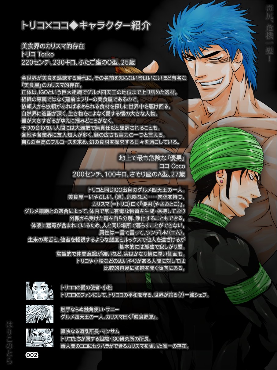 [はりこのとら (水堂)] 毒尻、危機一髪! (トリコ)