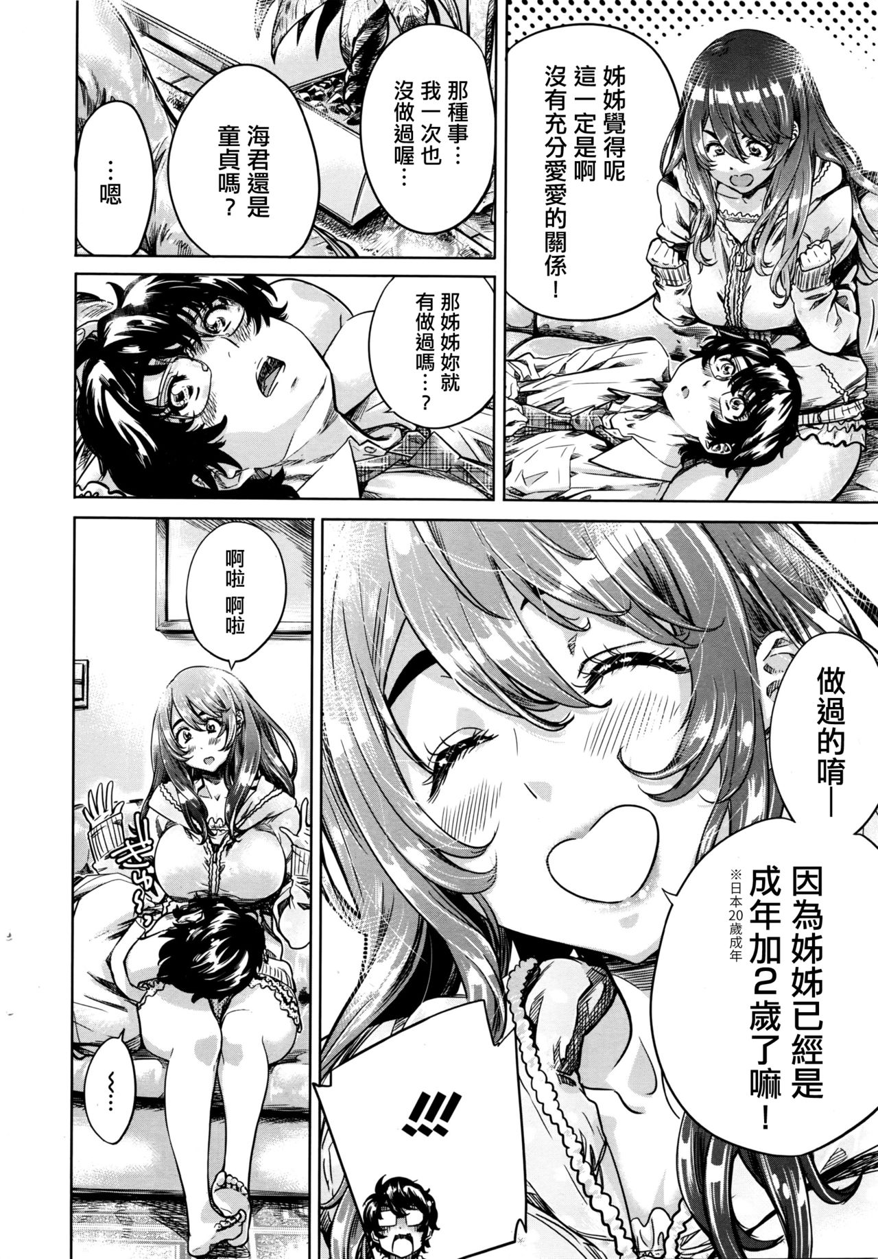 [MARUTA] お姉ちゃんだけど甘えてるだけだから問題ないよねっ！ 前編 (COMIC ペンギンクラブ 2016年5月号) [中国翻訳]