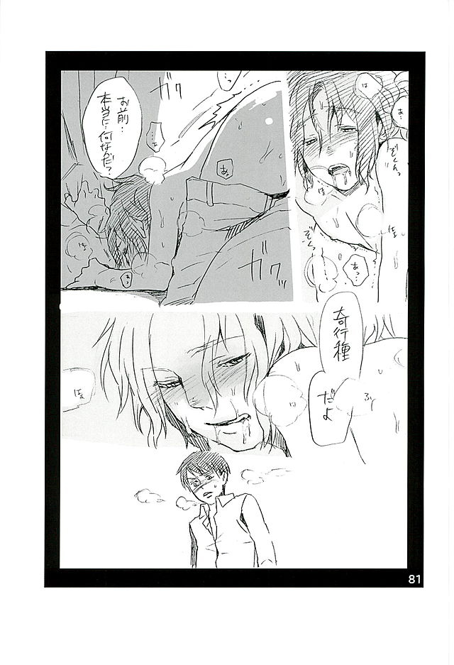 (C89) [Aimy (朔月)] カレかカノジョかその他か (進撃の巨人)