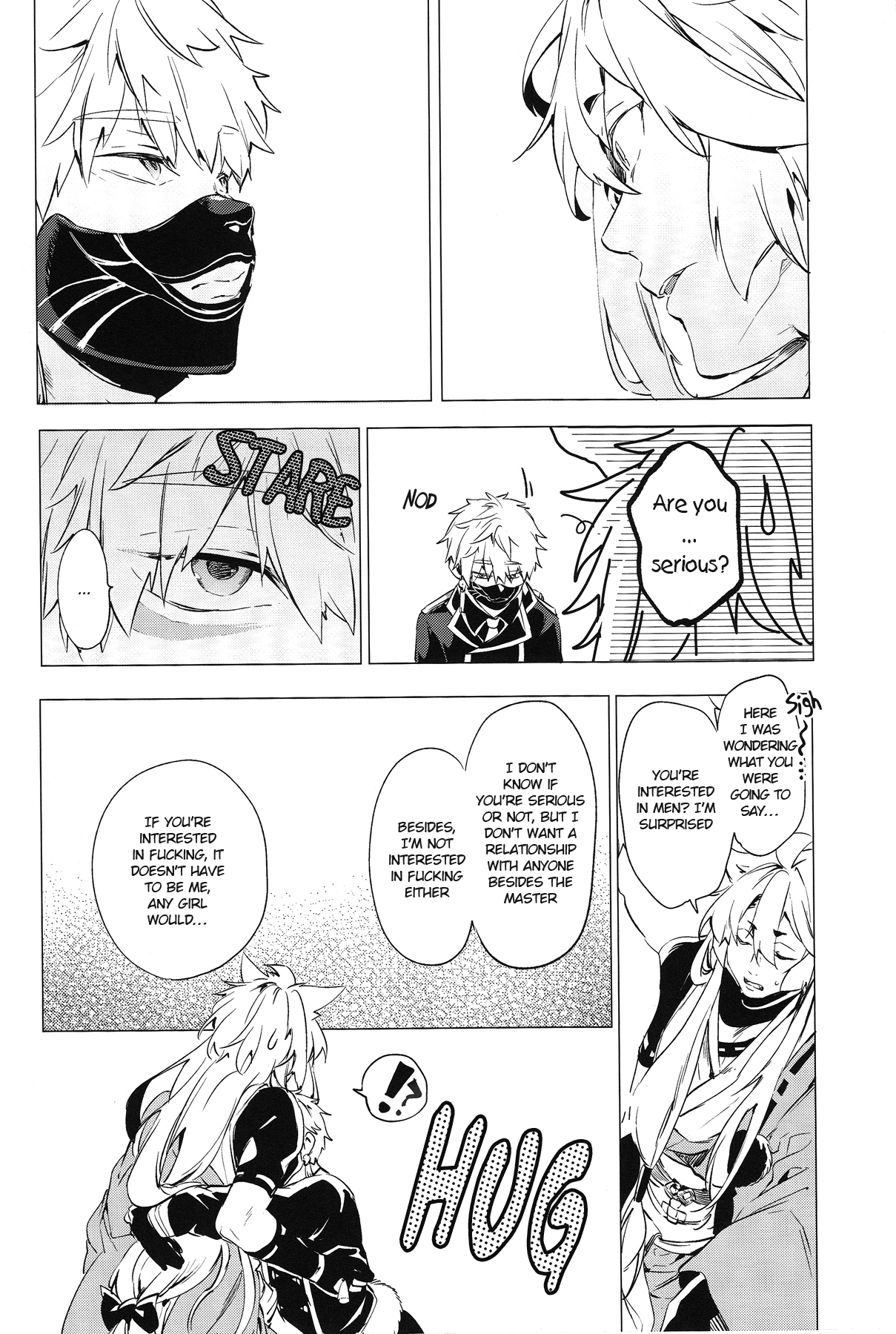 (SPARK10) [あめりかん☆ろっく (コタロー)] 無口な狐の求愛行動 (刀剣乱舞) [英訳]