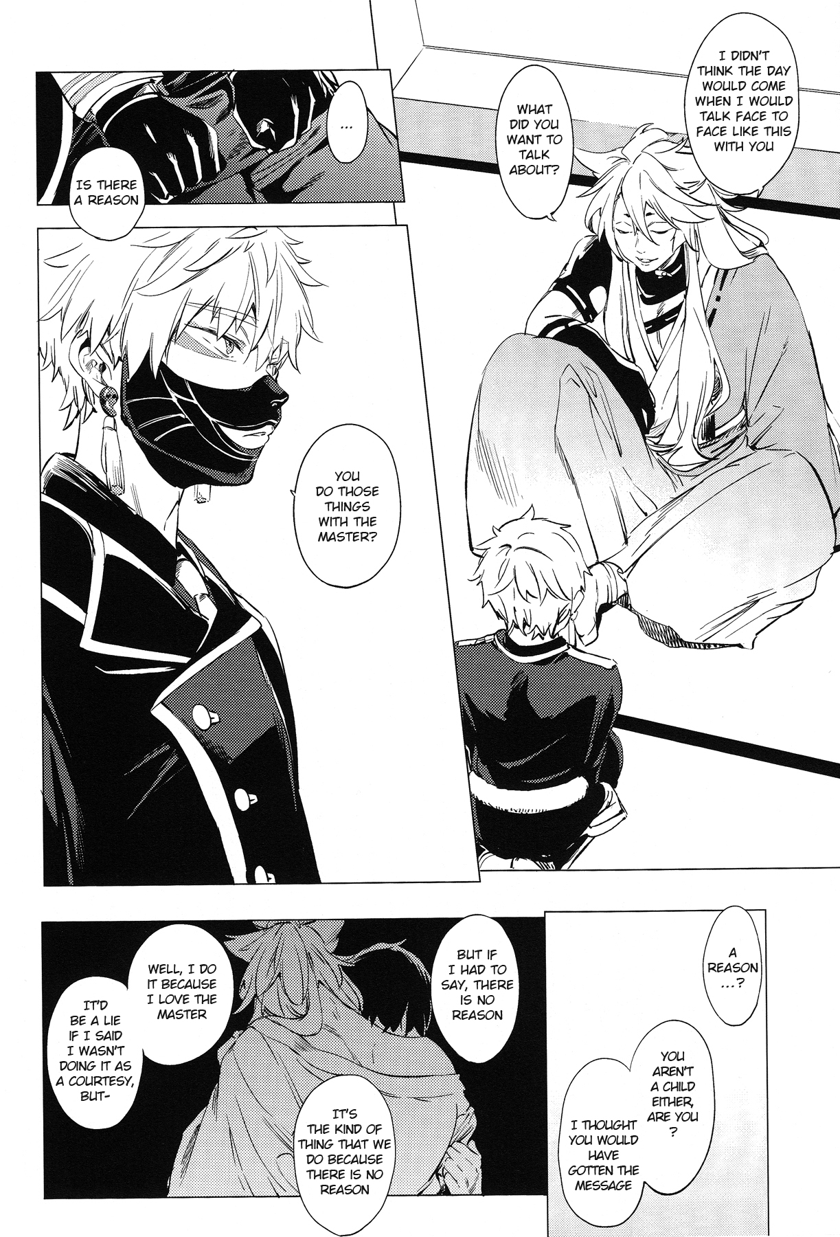 (SPARK10) [あめりかん☆ろっく (コタロー)] 無口な狐の求愛行動 (刀剣乱舞) [英訳]