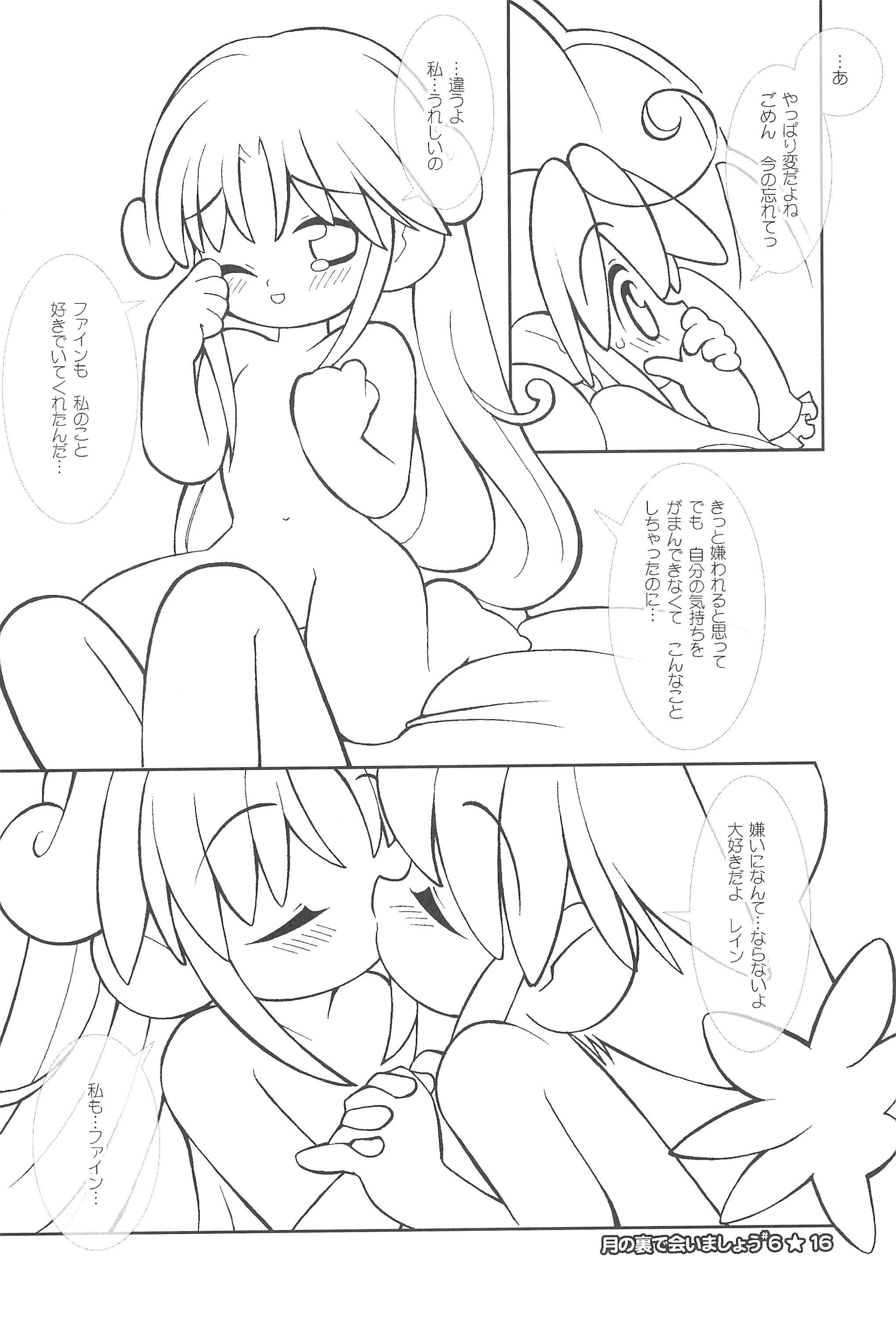 (C69) [定吉堂 (山本岳央)] 月の裏で会いましょう#6 (ふしぎ星のふたごひめ)