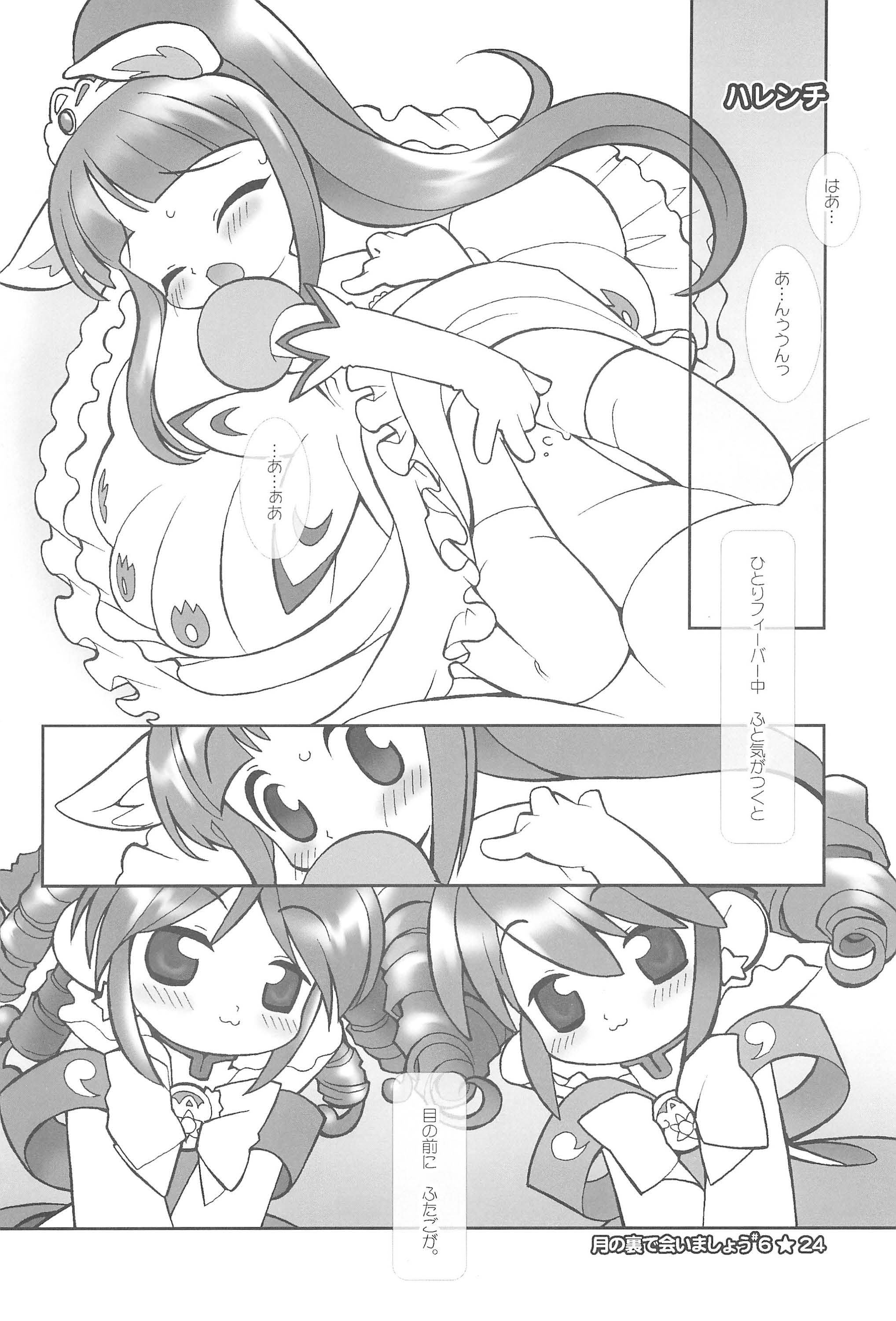 (C69) [定吉堂 (山本岳央)] 月の裏で会いましょう#6 (ふしぎ星のふたごひめ)