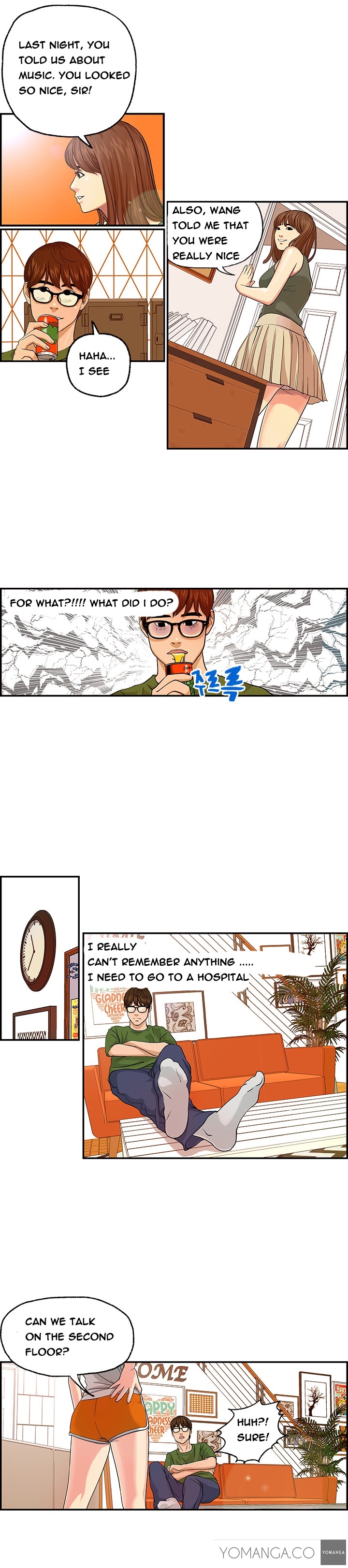 【ホンバンチャン】ゲストハウスCh.1-16（英語）（YoManga）（進行中）