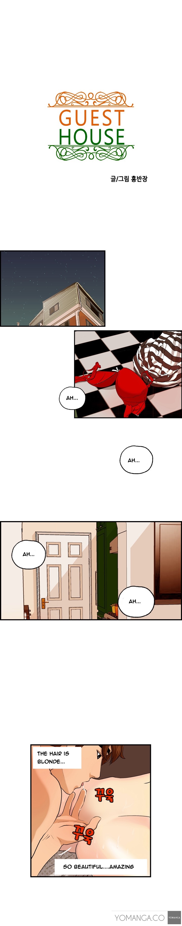 【ホンバンチャン】ゲストハウスCh.1-16（英語）（YoManga）（進行中）