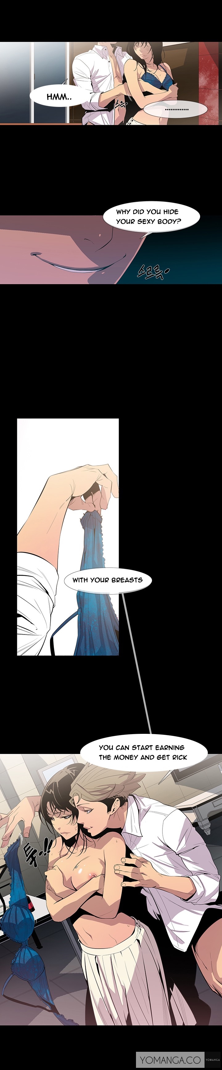 【チームブラック10月】犬歯Ch.1-9（英語）（YoManga）（進行中）