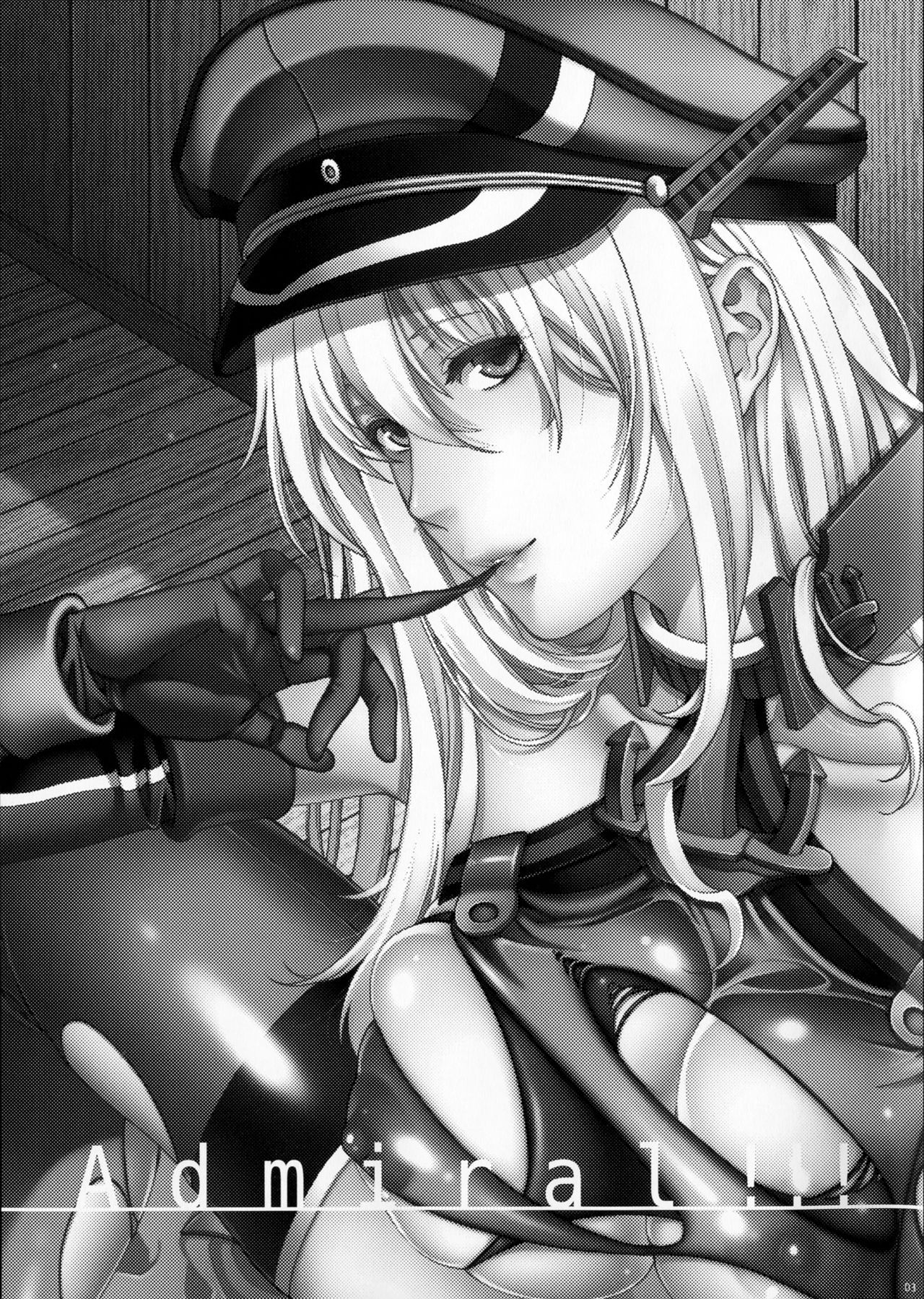 (COMIC1☆10) [HMA (日吉ハナ)] Admiral!!! + おまけペーパー (艦隊これくしょん -艦これ-) [中国翻訳]