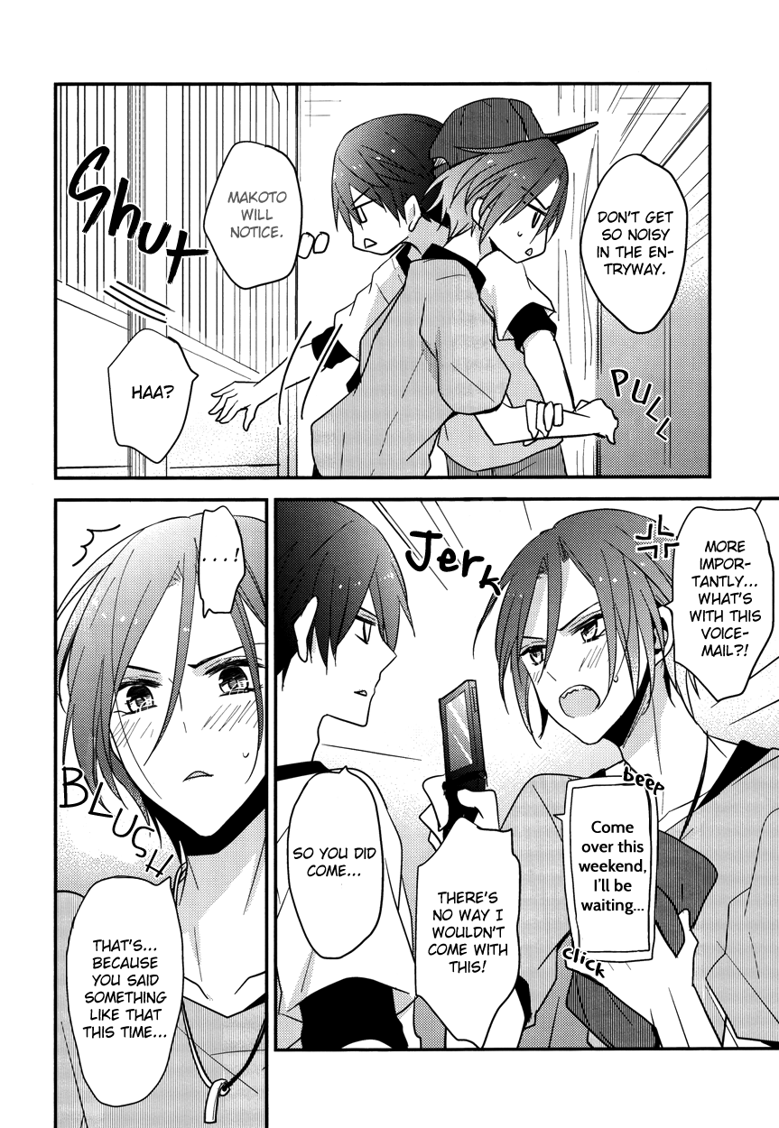 (C84) [Dolce Einsatz (トモエキコ)] secret joy~逃げない水~ (Free!) [英訳]