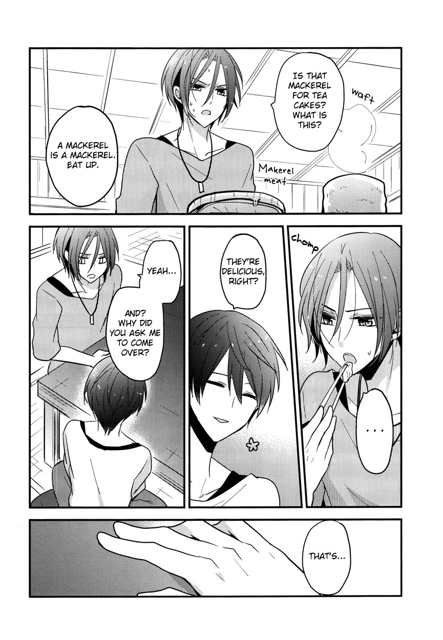 (C84) [Dolce Einsatz (トモエキコ)] secret joy~逃げない水~ (Free!) [英訳]