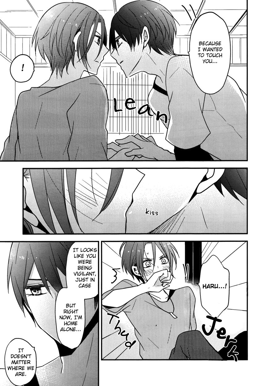 (C84) [Dolce Einsatz (トモエキコ)] secret joy~逃げない水~ (Free!) [英訳]