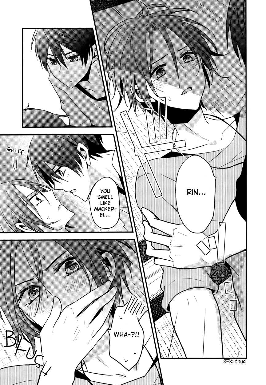 (C84) [Dolce Einsatz (トモエキコ)] secret joy~逃げない水~ (Free!) [英訳]