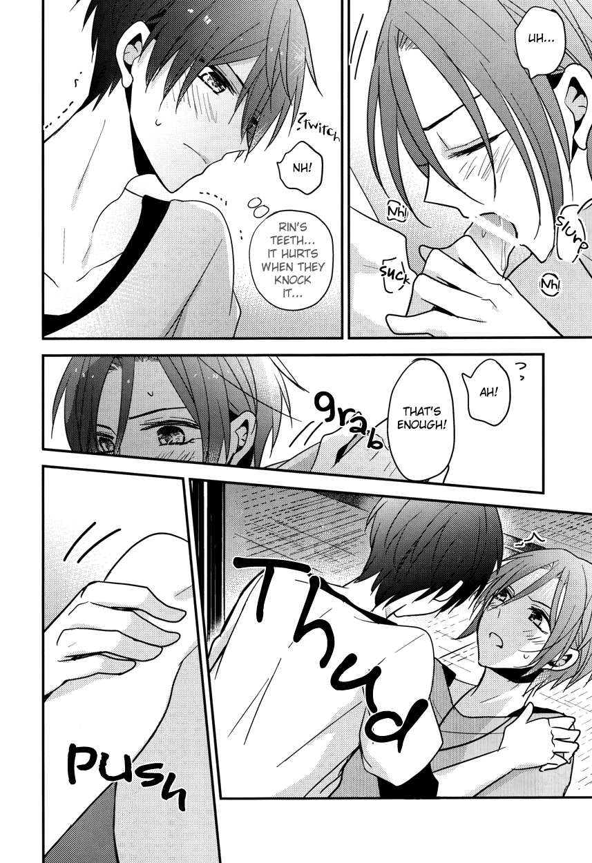 (C84) [Dolce Einsatz (トモエキコ)] secret joy~逃げない水~ (Free!) [英訳]