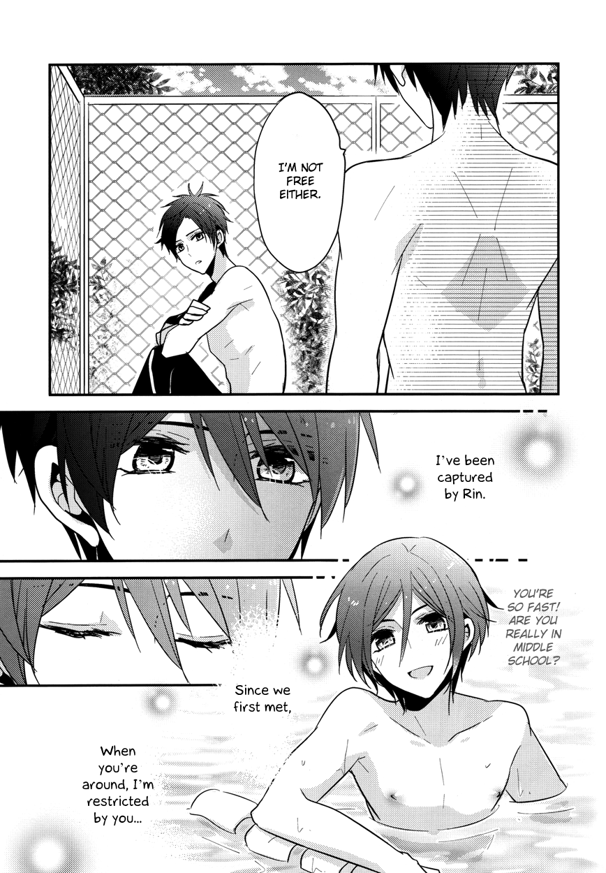 (C84) [Dolce Einsatz (トモエキコ)] secret joy~逃げない水~ (Free!) [英訳]
