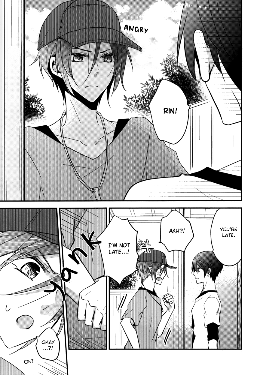 (C84) [Dolce Einsatz (トモエキコ)] secret joy~逃げない水~ (Free!) [英訳]