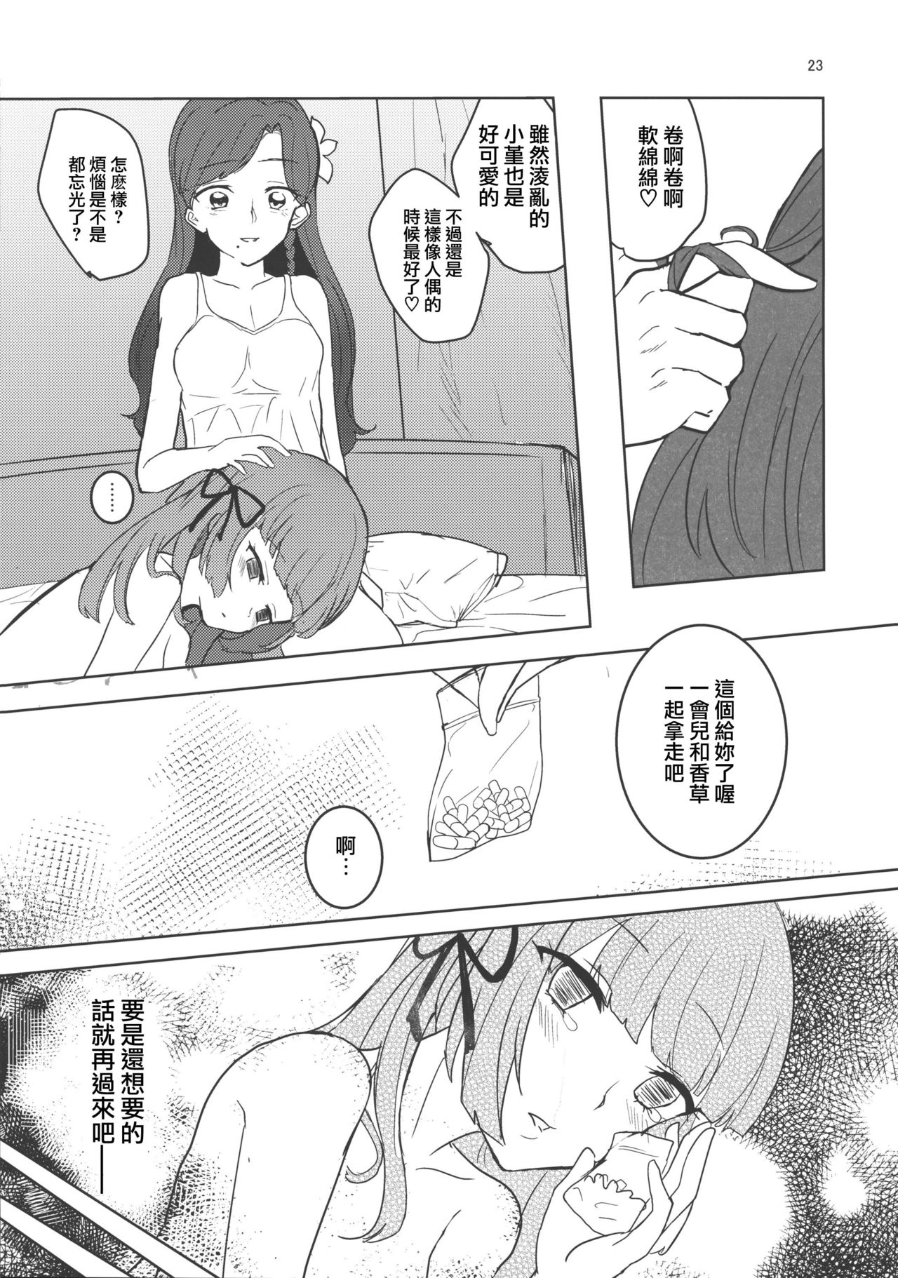 [うごくな薬局θ (ababari、ゆいいつむにむに、いぬぽん)] わたしのかわいいお人形さん (アイカツ!) [中国翻訳]