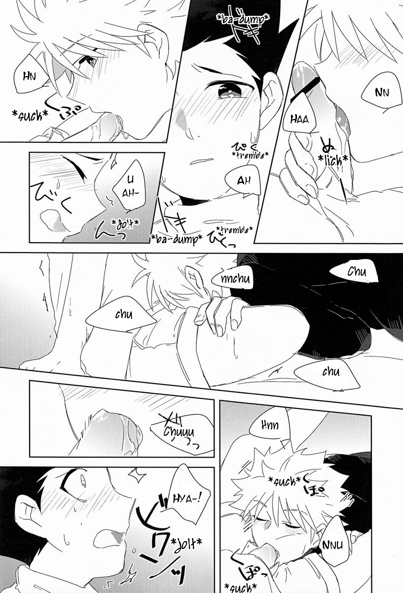 (CLIMAX HUNT 5) [フカヒレ (へきる)] 理不尽はご機嫌 (ハンター×ハンター) [英訳]