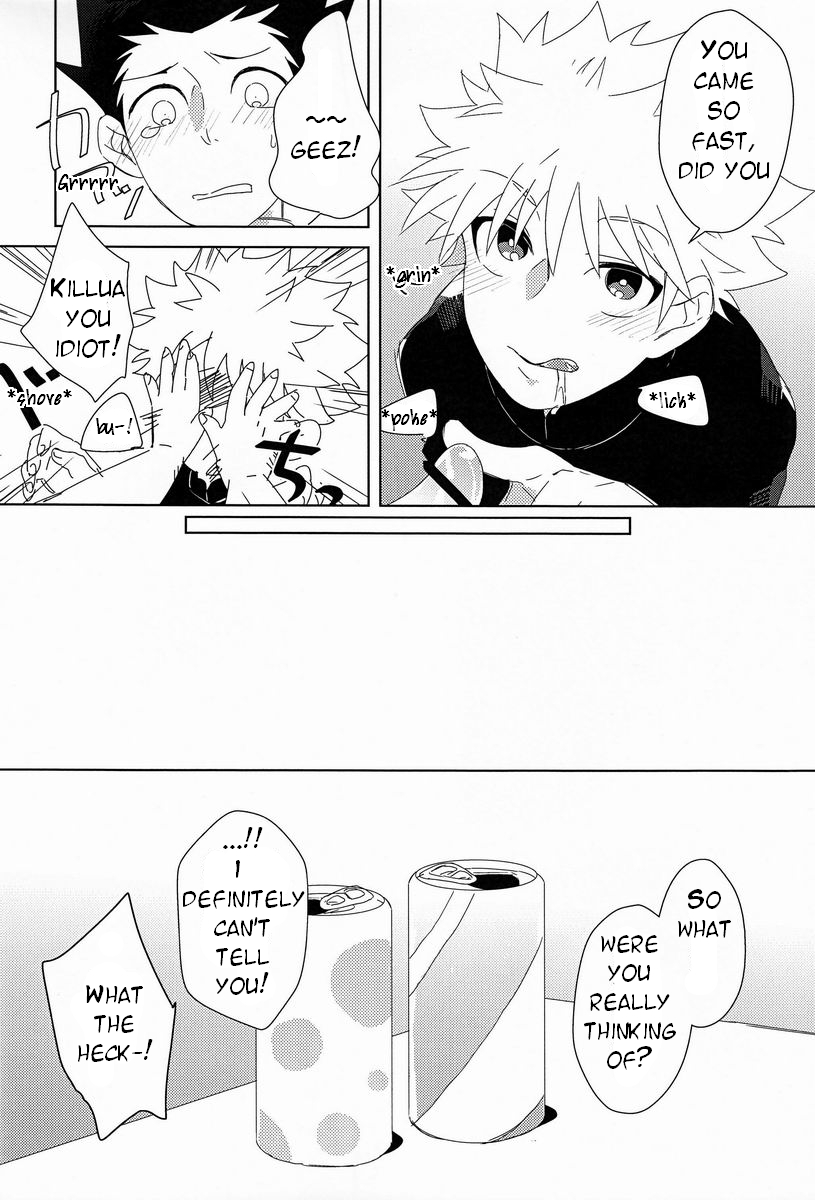 (CLIMAX HUNT 5) [フカヒレ (へきる)] 理不尽はご機嫌 (ハンター×ハンター) [英訳]