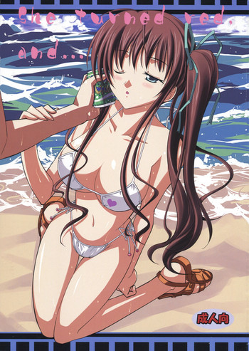 (C76) [堕天使の坑 (デカラビア)] She turned red, and… (あかね色に染まる坂) [英訳]