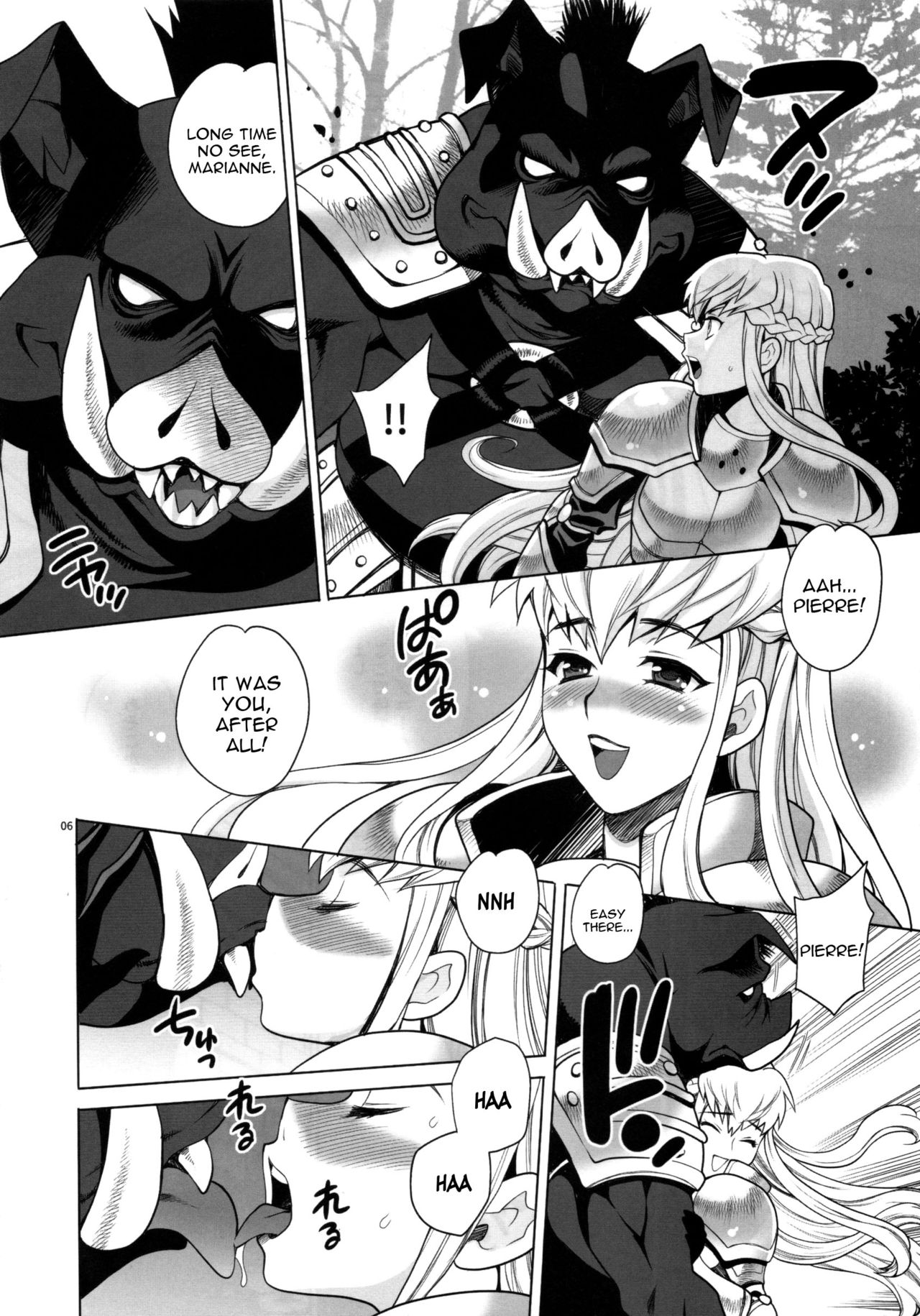 (C89) [シャルロット・ココ (ゆきやなぎ)] ゆきやなぎの本37 豚と女騎士 [英訳]