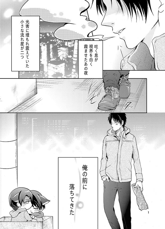 (SUPER24) [××家 (神崎柚)] 双子猫拾いました (進撃の巨人)