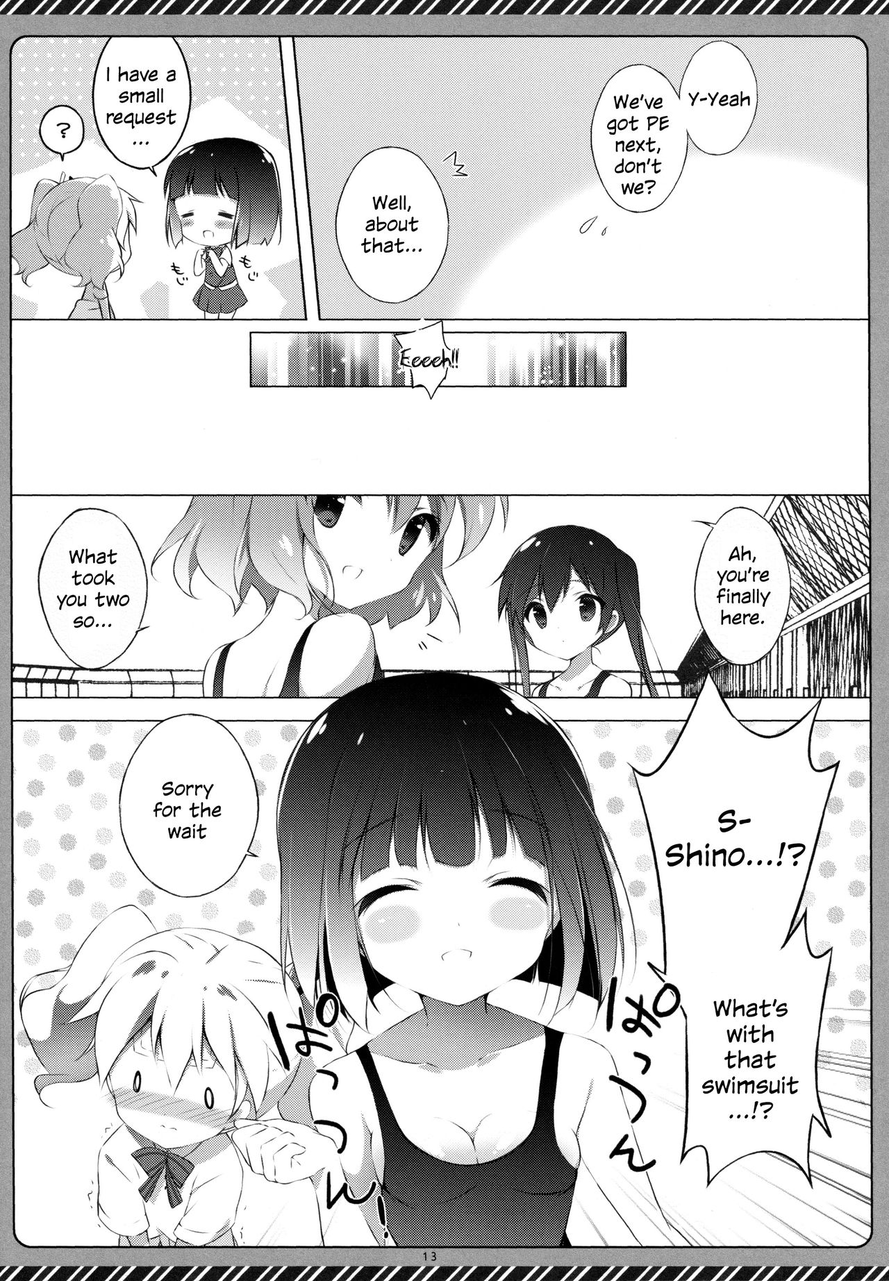 (こみトレ22) [しらたまこ (しらたま)] きんいろシンドローム 2 (きんいろモザイク) [英訳]
