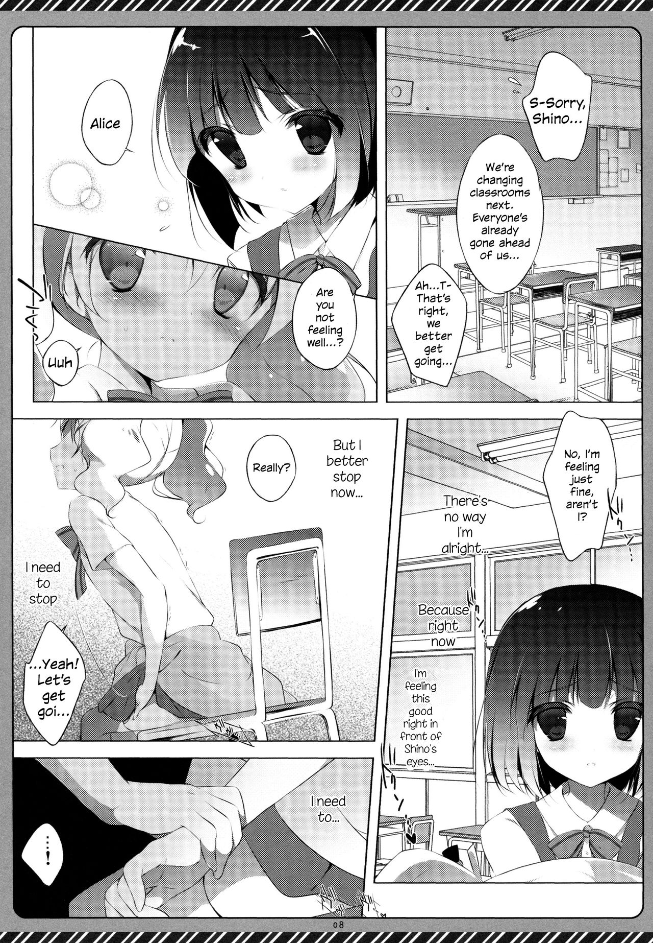 (こみトレ22) [しらたまこ (しらたま)] きんいろシンドローム 2 (きんいろモザイク) [英訳]
