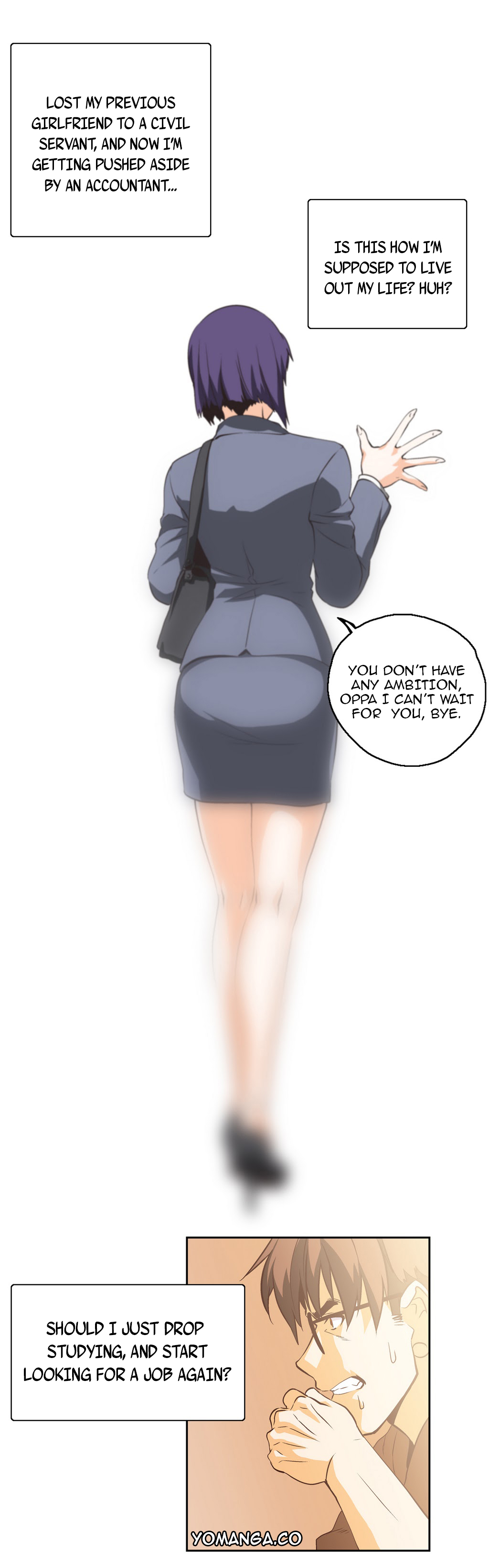 【ハスキー男】SStudyCh.0-26（英語）（YoManga）（進行中）