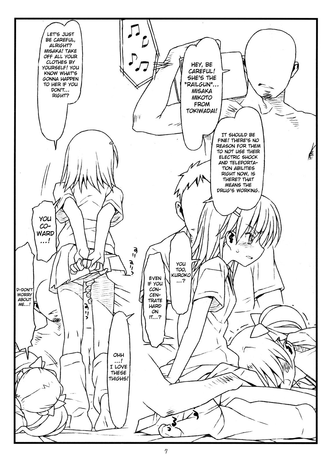 (C77) [bolze. (rit.)] HAPPINESS IS A RAILGUN (とある科学の超電磁砲) [英訳]