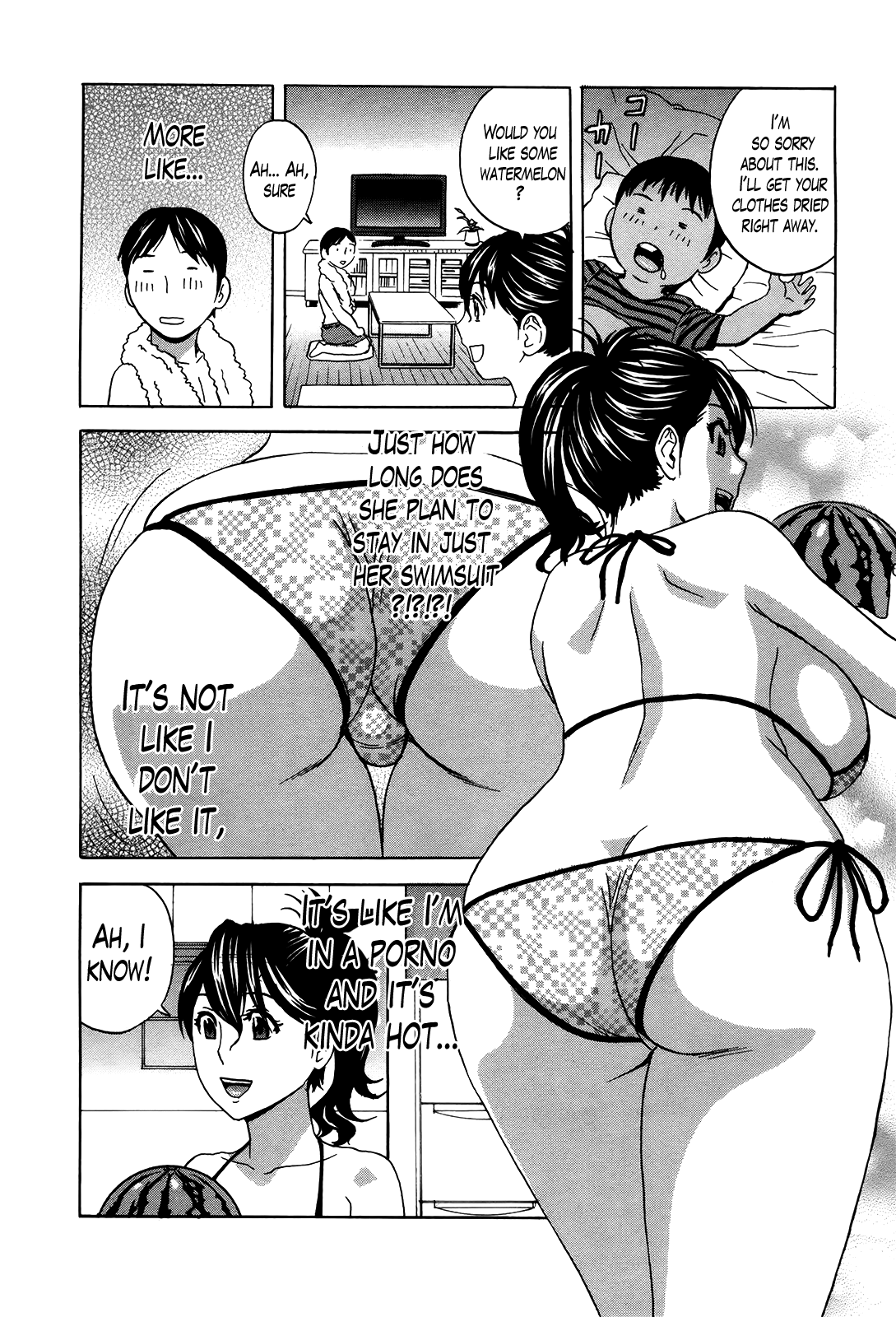 [英丸] ハッスル！団地妻 第1-17話 [英訳]