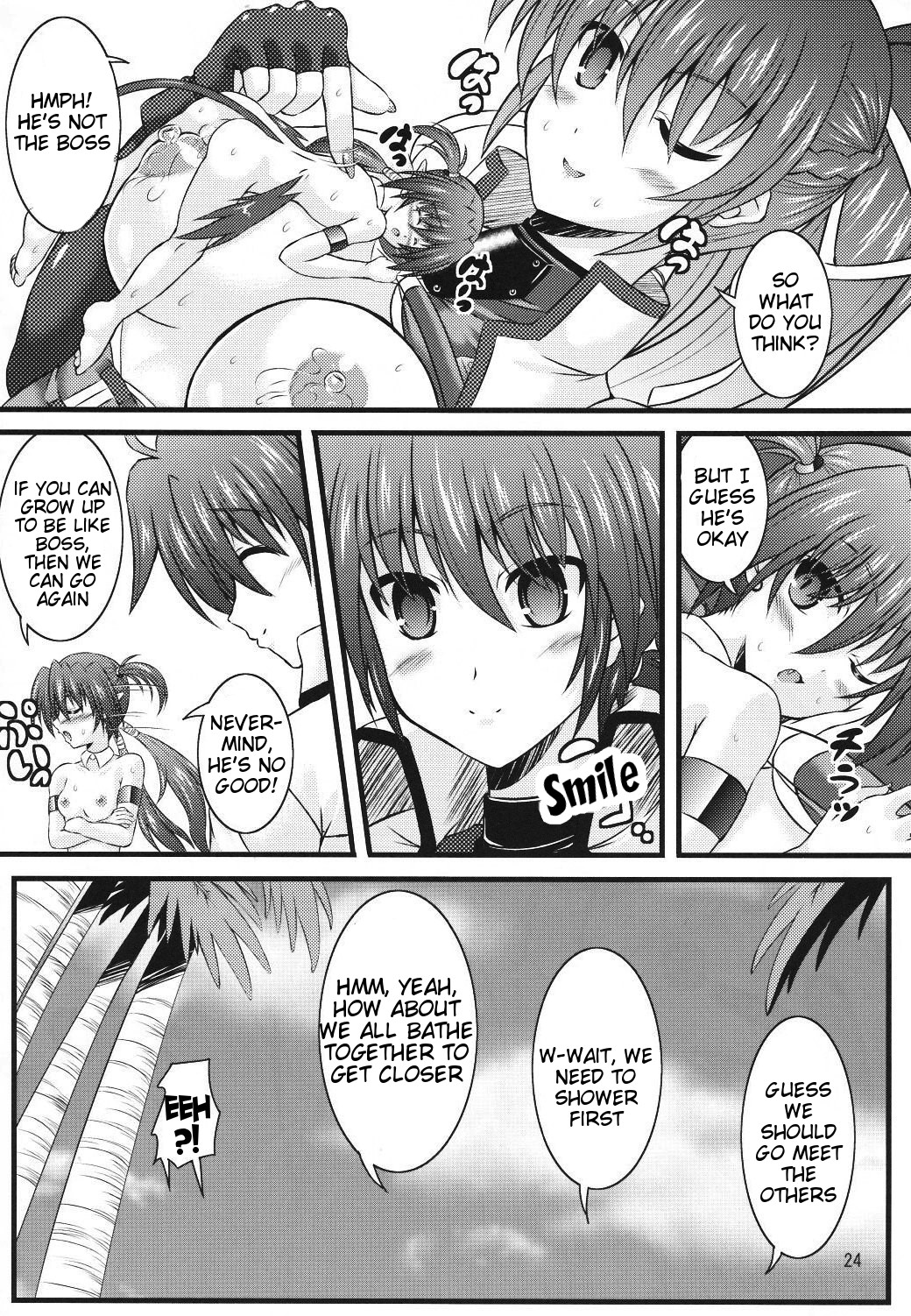 (C85) [うたのね堂 (うたのねしおん)] とりぷるゆにぞん!side:S (魔法少女リリカルなのは) [英訳]