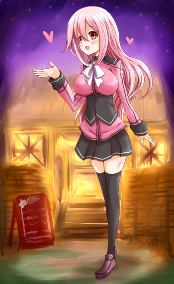 【チョコチップ】更乱ピンクなエロカフェ店員 【チョコチップ】更乱ピンクなエロカフェ店員