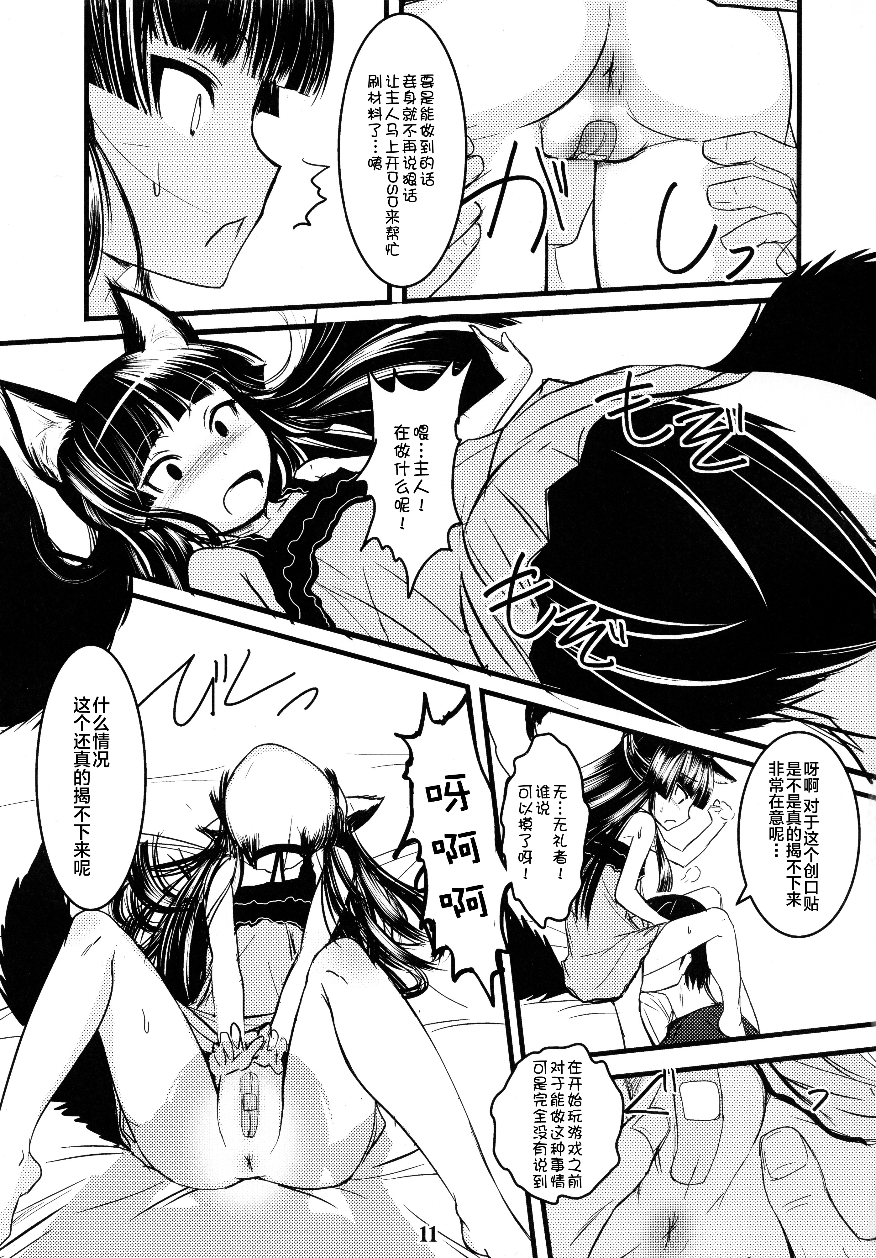 (C81) [端末異常 (BadHanD)] 玄狐の檻其の参 [中国翻訳]