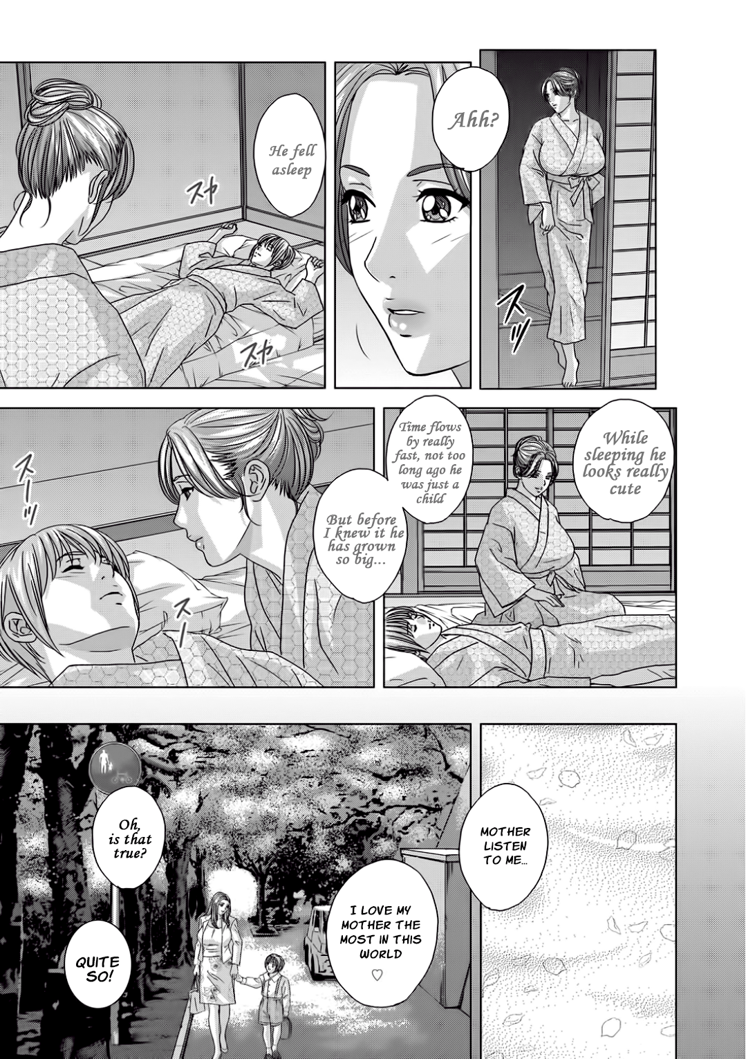 [にしまきとおる] Dear My Mother 2 第1-5話 [英訳]