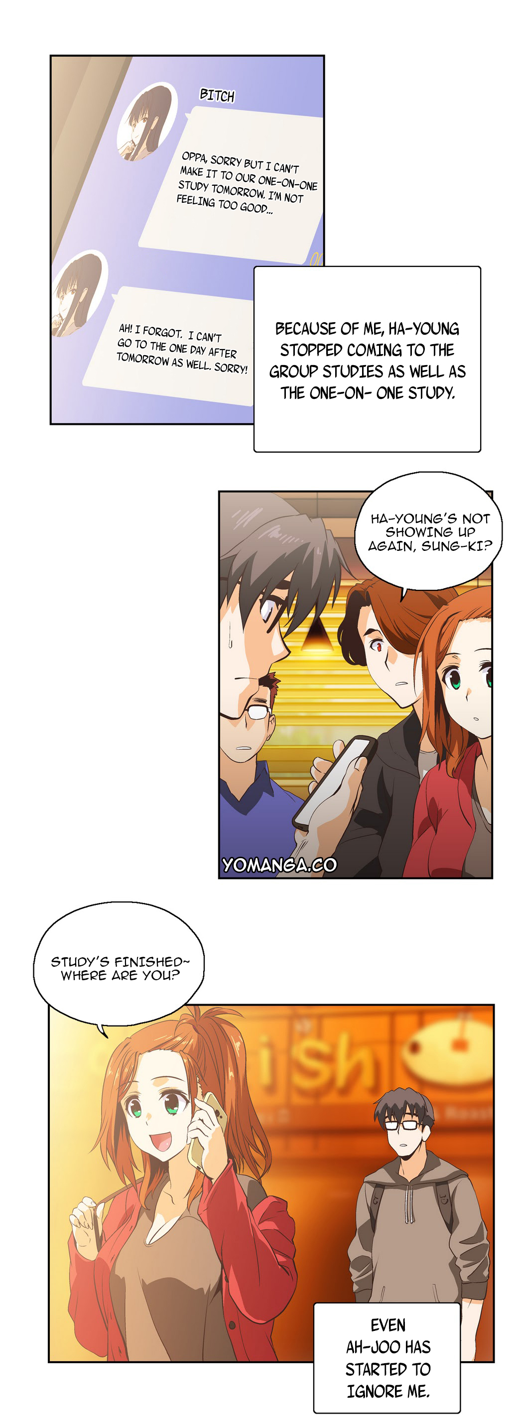 【ハスキー男】SStudyCh.0-25.1（英語）（YoManga）（進行中）