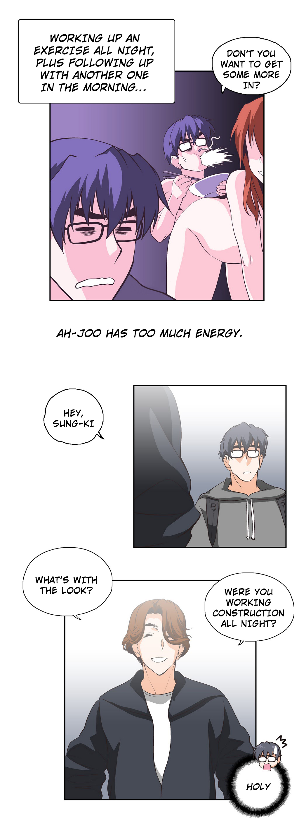 【ハスキー男】SStudyCh.0-25.1（英語）（YoManga）（進行中）