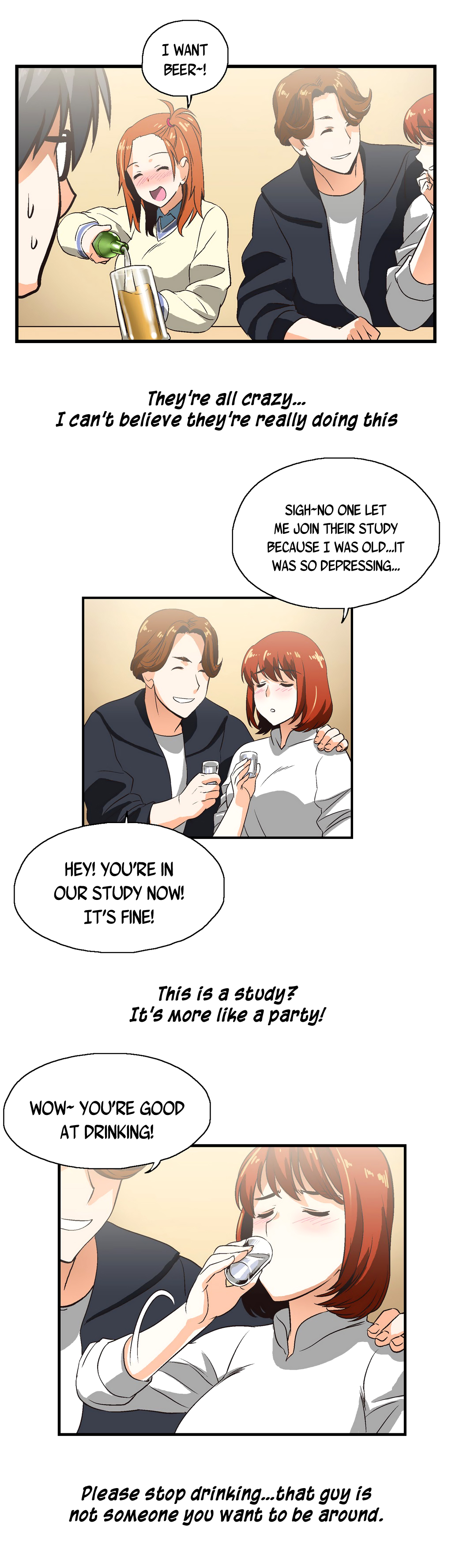 【ハスキー男】SStudyCh.0-25.1（英語）（YoManga）（進行中）